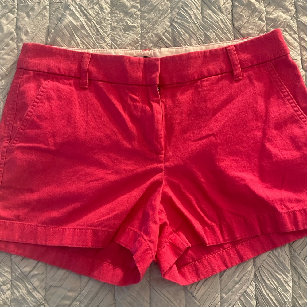 J. Crew Pink classic chino short